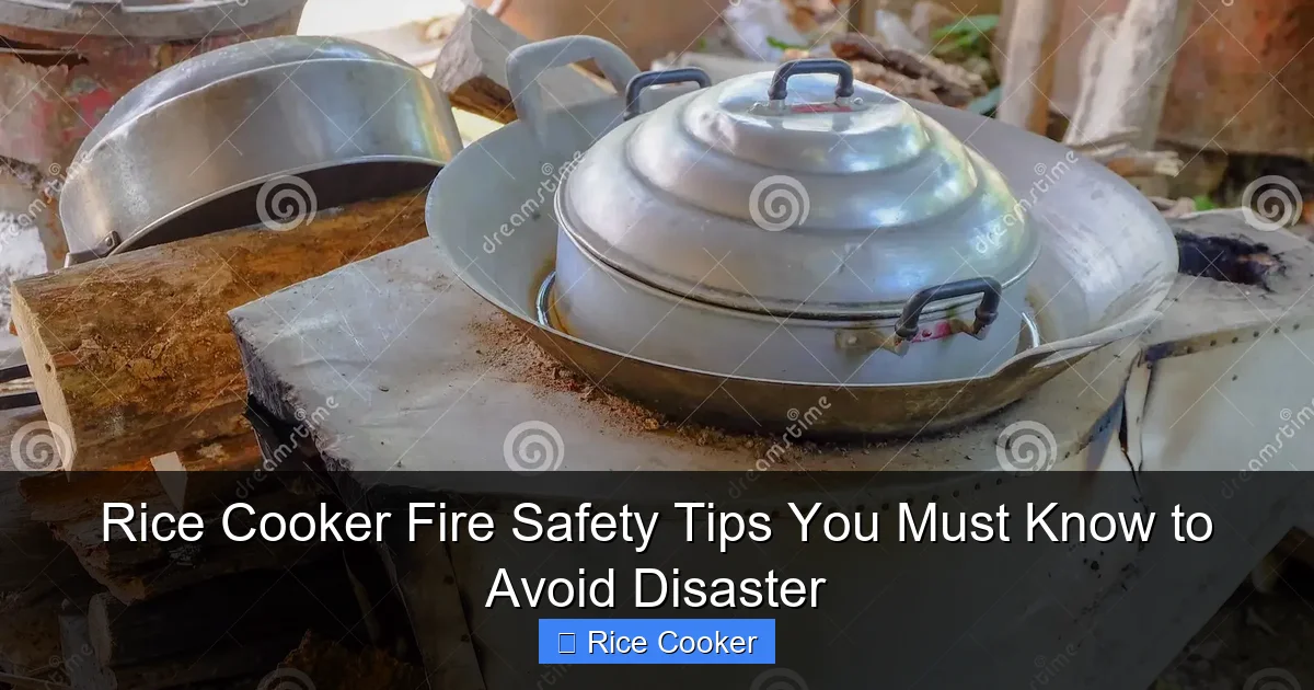Rice Cooker Fire Safety Tips You Must Know to Avoid Disaster