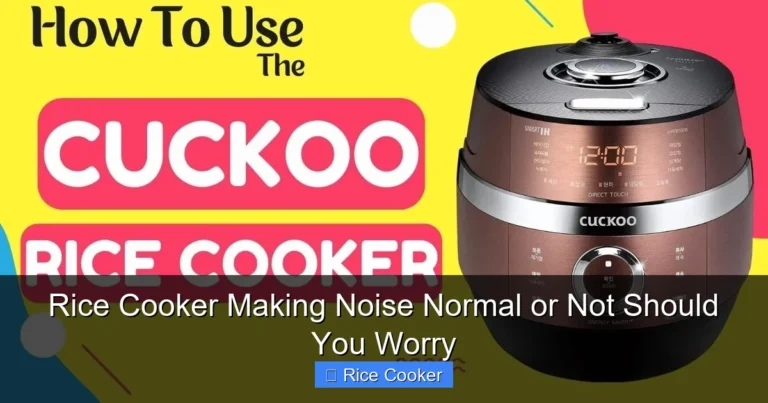 Rice Cooker Making Noise Normal or Not Should You Worry