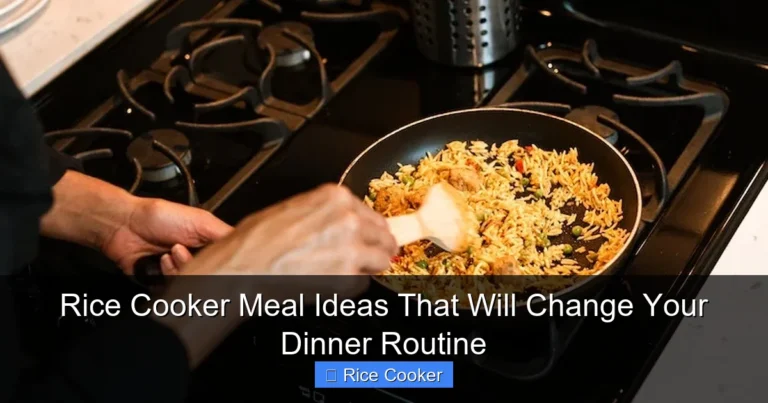Rice Cooker Meal Ideas That Will Change Your Dinner Routine