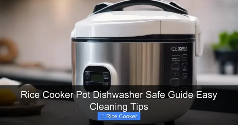 Rice Cooker Pot Dishwasher Safe Guide Easy Cleaning Tips