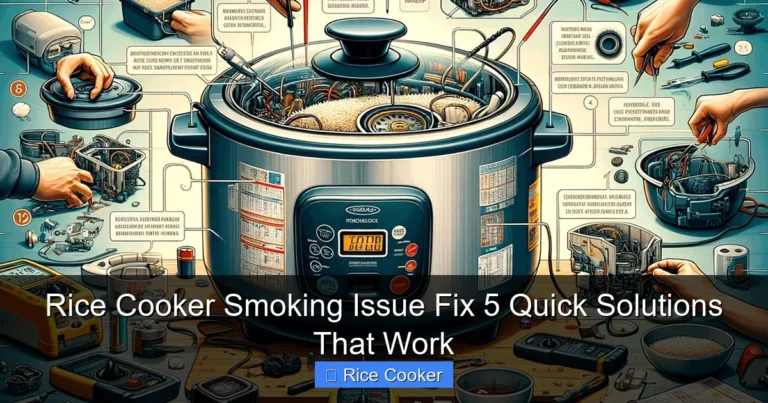 Rice Cooker Smoking Issue Fix 5 Quick Solutions That Work