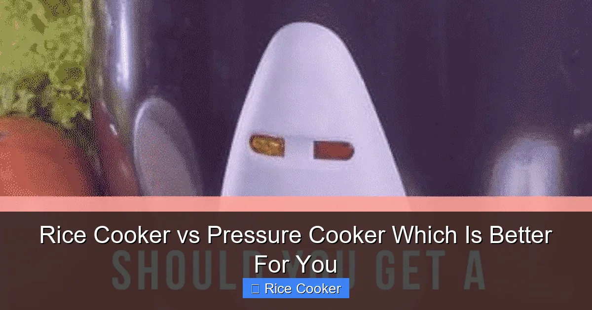 Rice Cooker vs Pressure Cooker Which Is Better For You