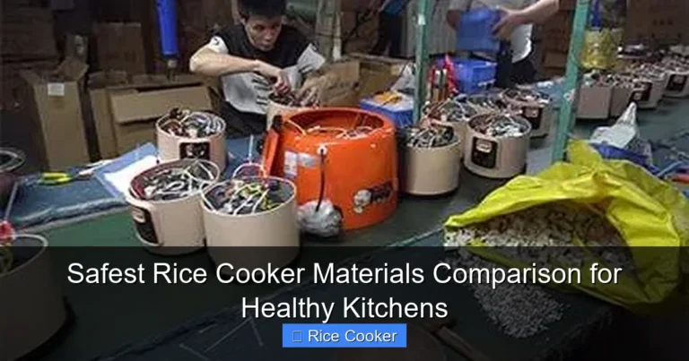 Safest Rice Cooker Materials Comparison for Healthy Kitchens