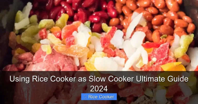 Using Rice Cooker as Slow Cooker Ultimate Guide 2024