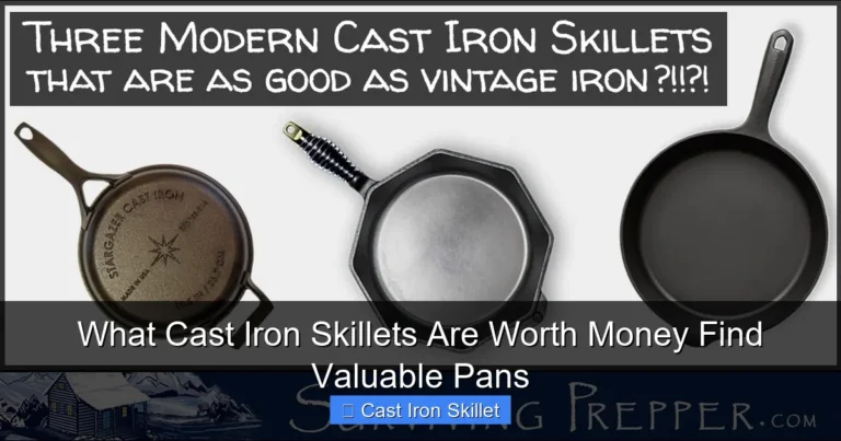 What Cast Iron Skillets Are Worth Money Find Valuable Pans
