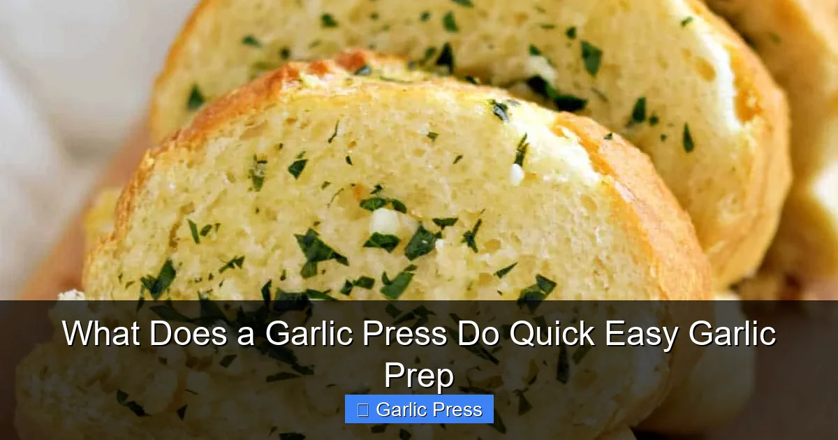 What Does a Garlic Press Do Quick Easy Garlic Prep