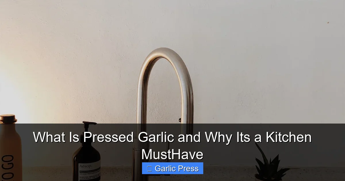 What Is Pressed Garlic and Why Its a Kitchen MustHave