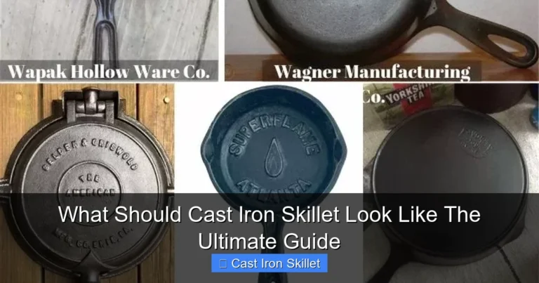 What Should Cast Iron Skillet Look Like The Ultimate Guide
