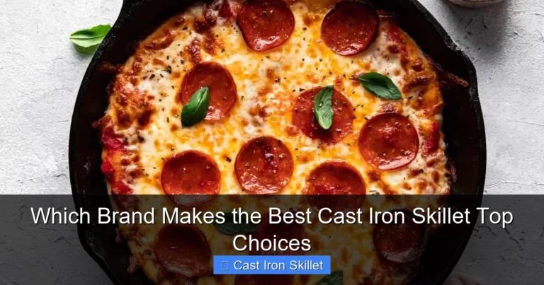 Which Brand Makes the Best Cast Iron Skillet Top Choices