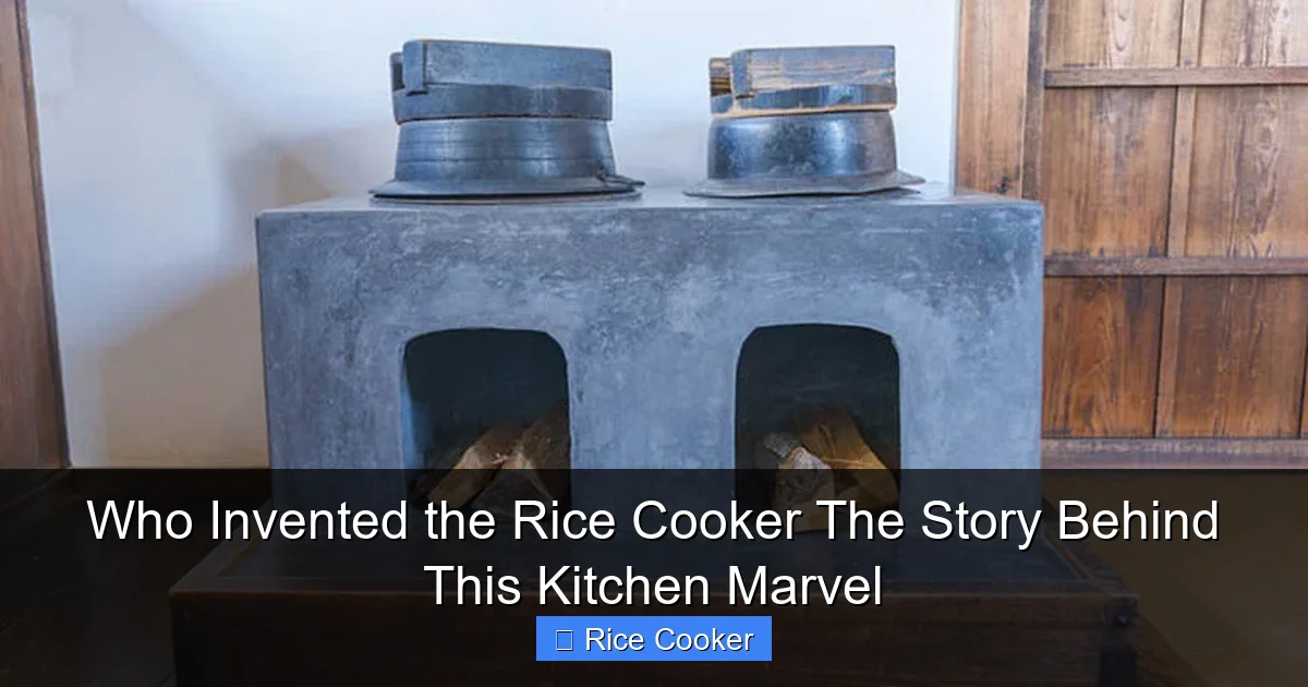 Who Invented the Rice Cooker The Story Behind This Kitchen Marvel
