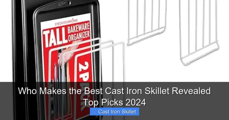 Who Makes the Best Cast Iron Skillet Revealed Top Picks 2024