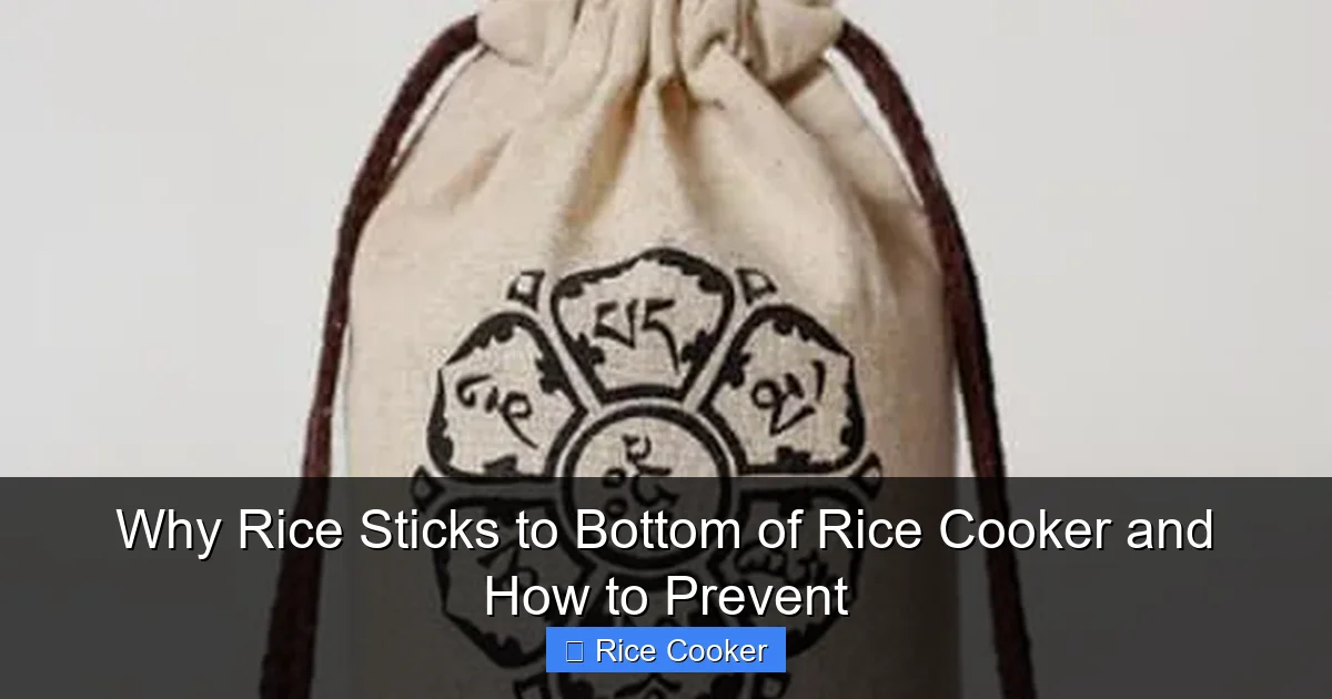 Why Rice Sticks to Bottom of Rice Cooker and How to Prevent