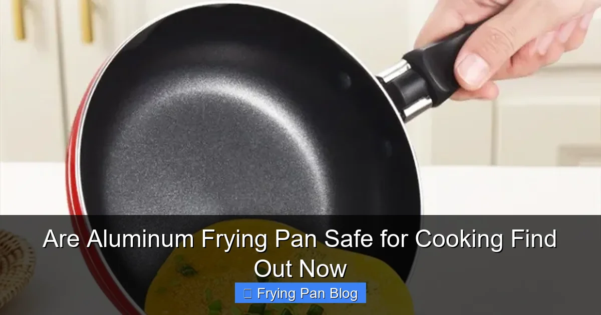 Are Aluminum Frying Pan Safe for Cooking Find Out Now