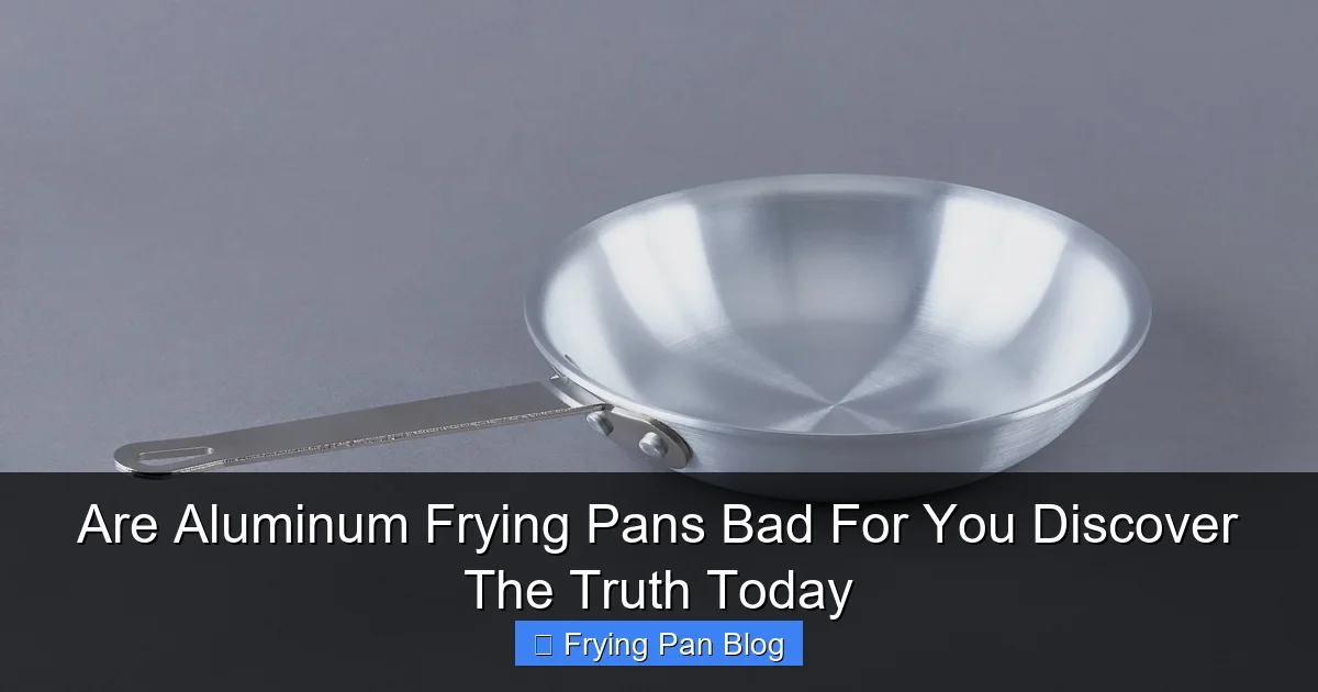 Are Aluminum Frying Pans Bad For You Discover The Truth Today