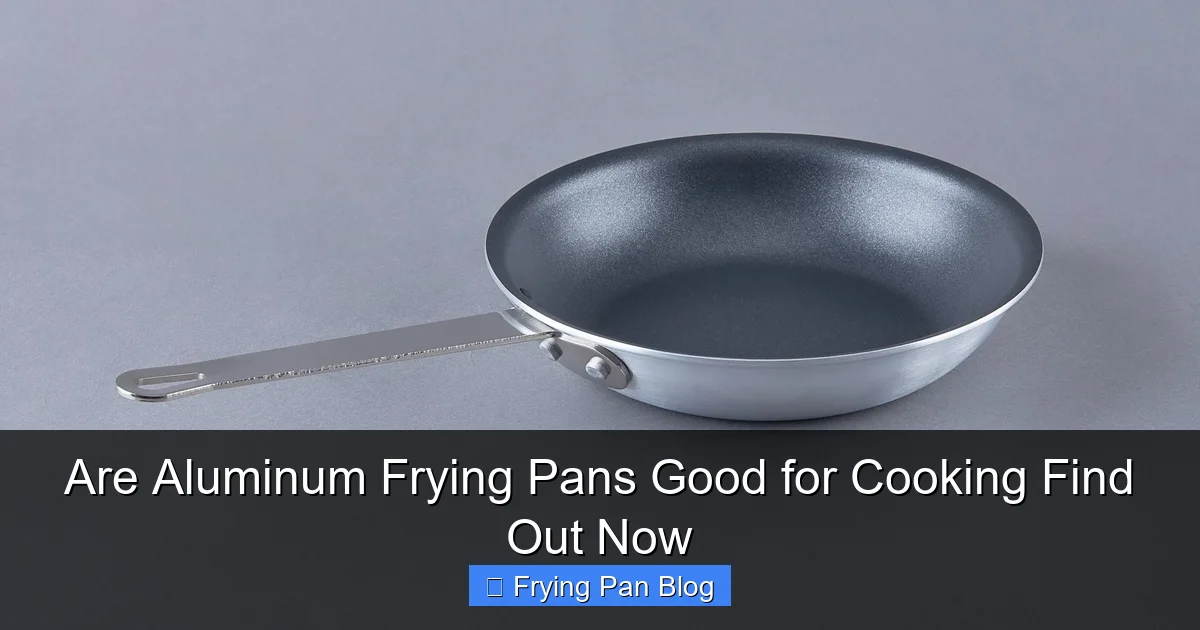 Are Aluminum Frying Pans Good for Cooking Find Out Now
