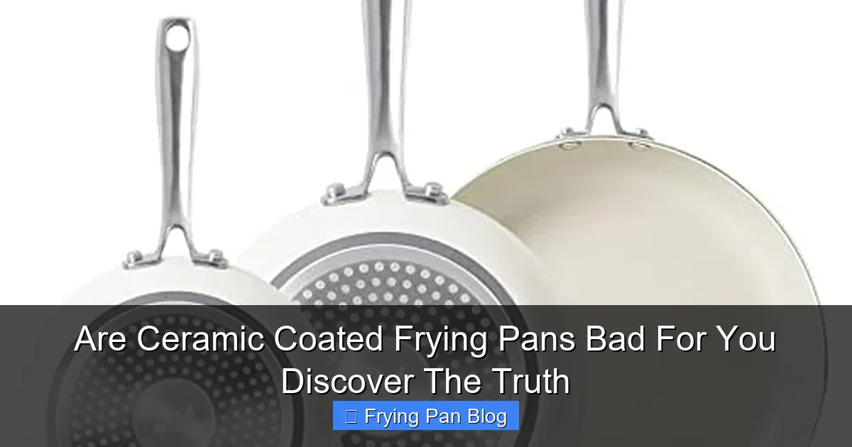 Are Ceramic Coated Frying Pans Bad For You Discover The Truth