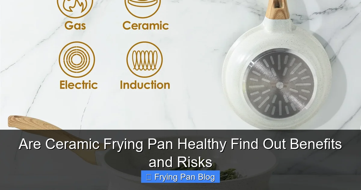 Are Ceramic Frying Pan Healthy Find Out Benefits and Risks