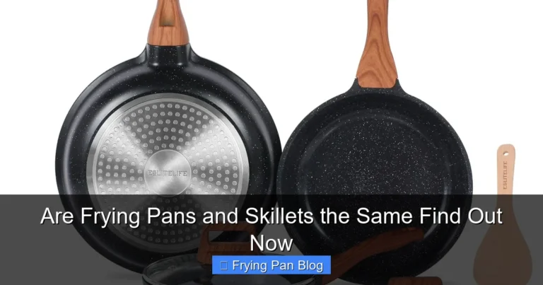 Are Frying Pans and Skillets the Same Find Out Now