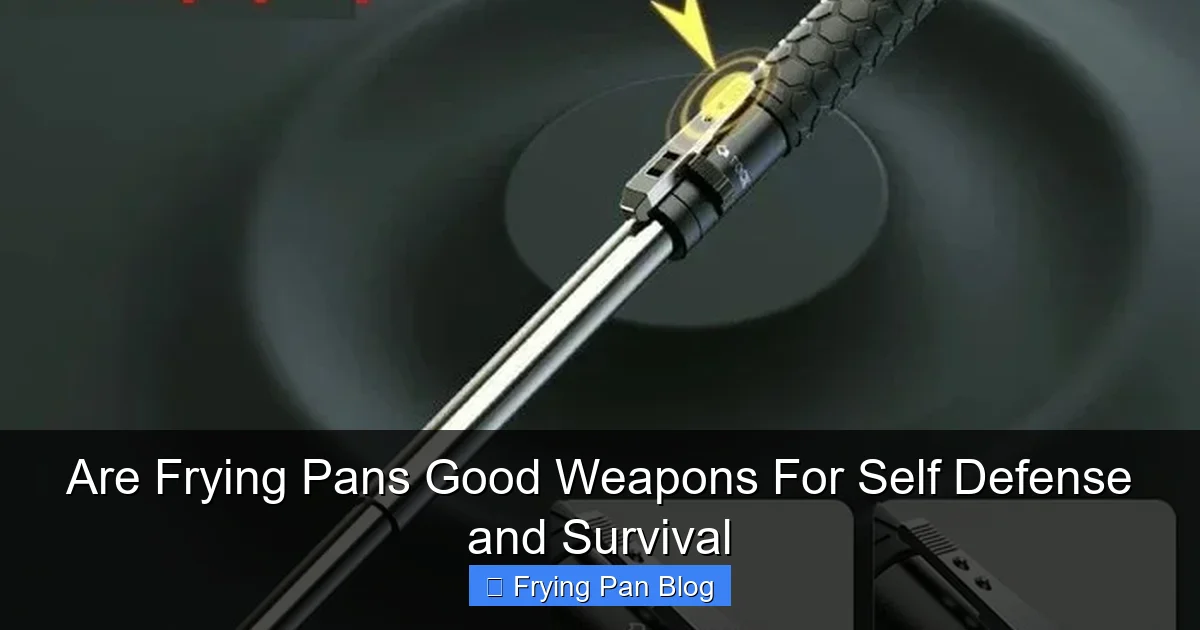 Are Frying Pans Good Weapons For Self Defense and Survival
