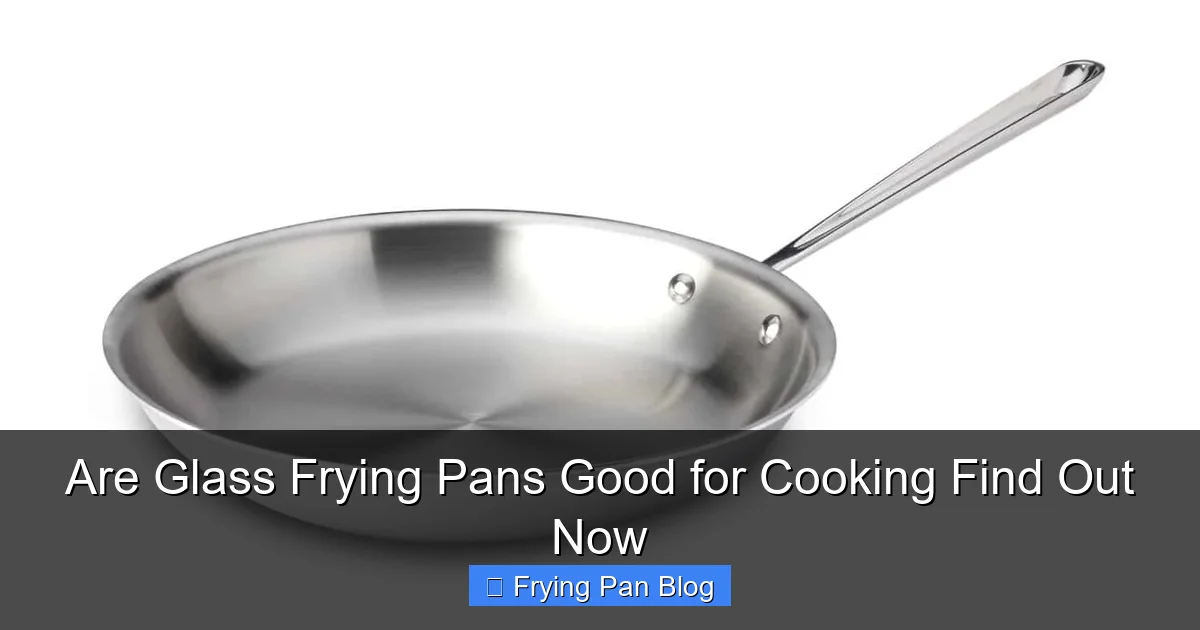 Are Glass Frying Pans Good for Cooking Find Out Now