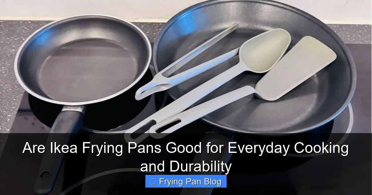 Are Ikea Frying Pans Good for Everyday Cooking and Durability