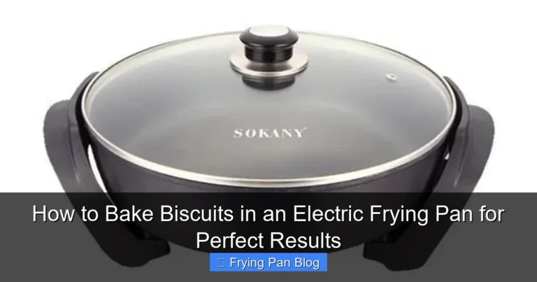 How to Bake Biscuits in an Electric Frying Pan for Perfect Results