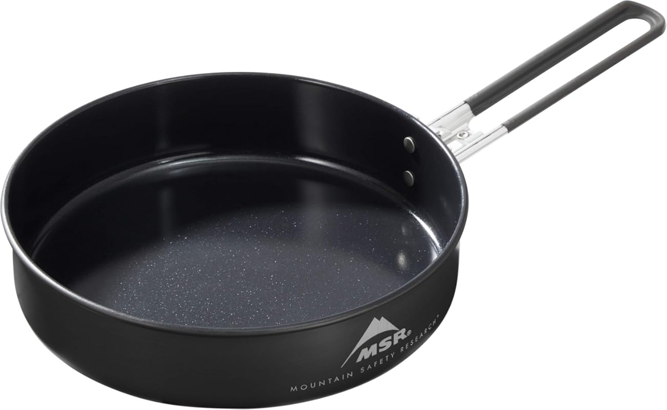 MSR Nonstick Ceramic Coated Camping Skillet, Lightweight and Durable f