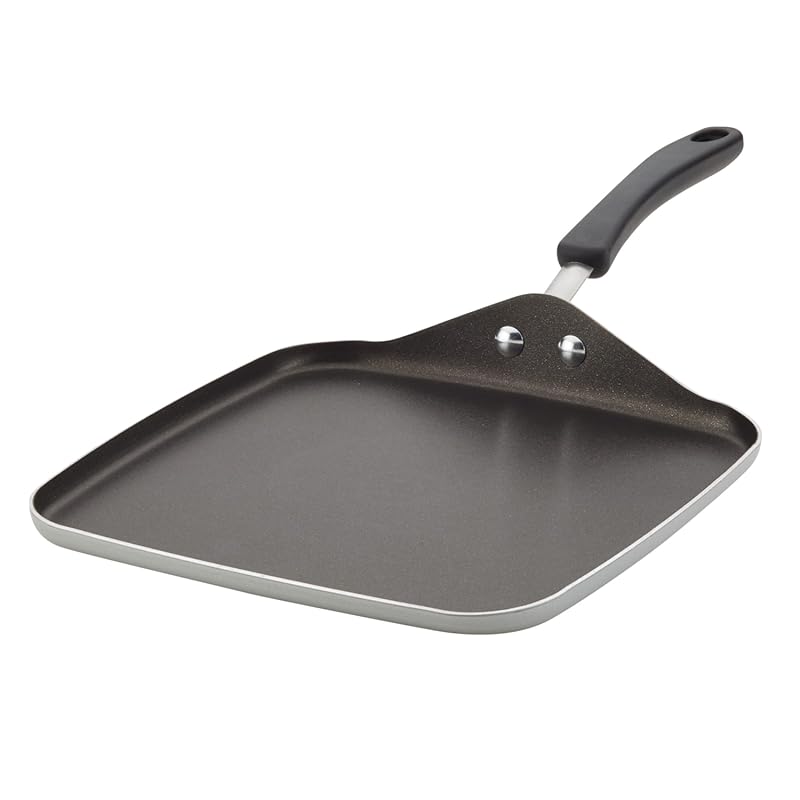 Farberware Cookstart DiamondMax 11” Nonstick Deep Square Grill Pan, Di