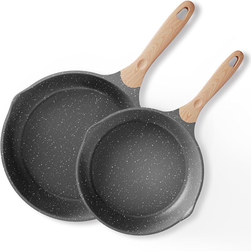 JEETEE 2-Piece Nonstick Frying Pan Set, 8