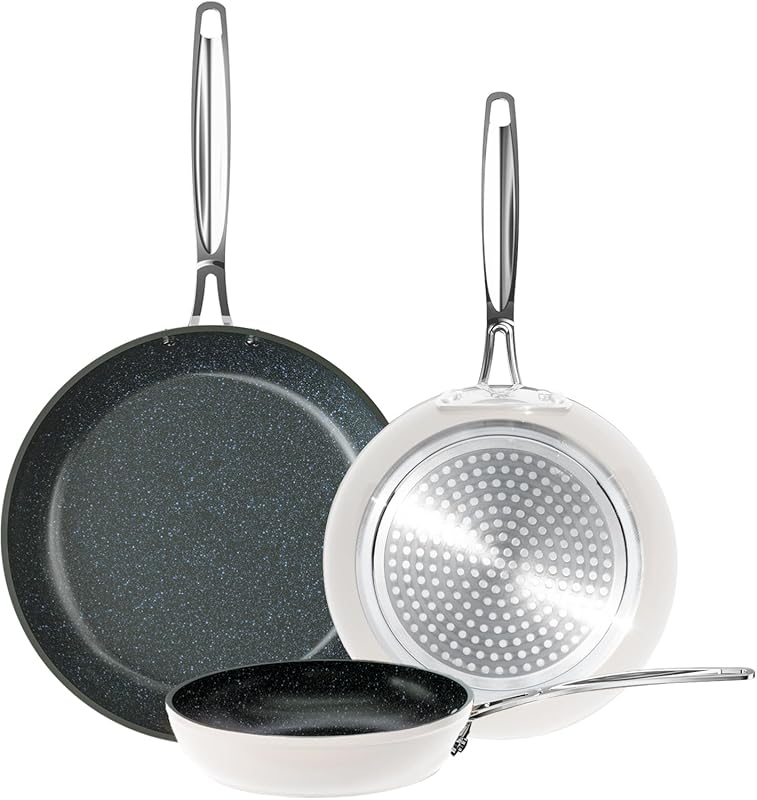 Nuwave 3-Piece Lightweight Forged Frying Pan Set 8