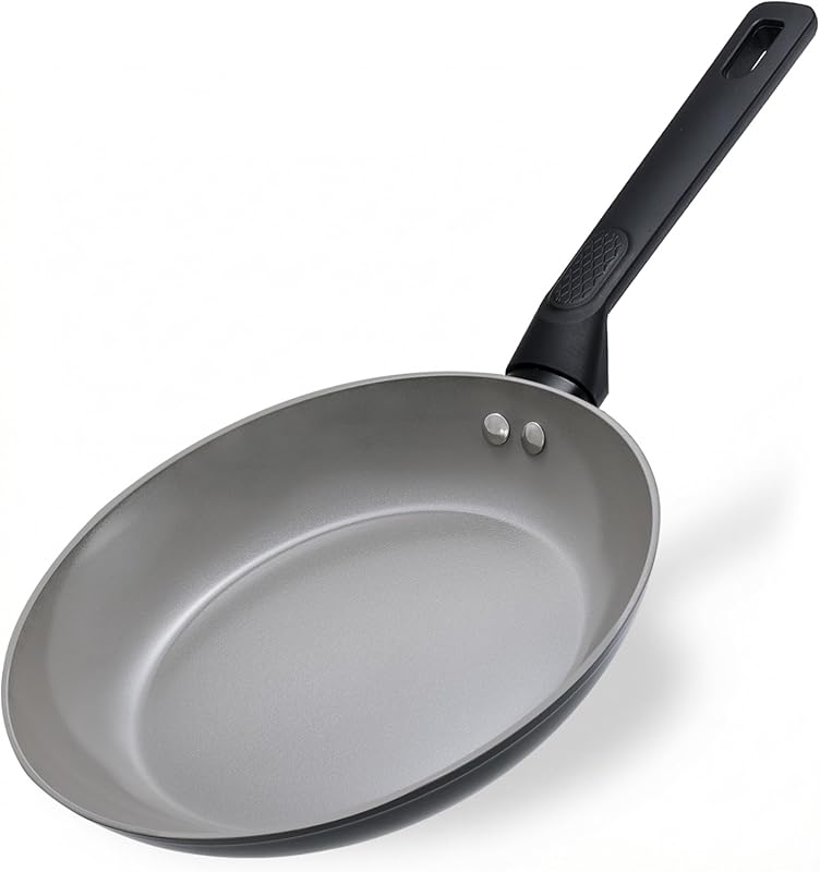 8-Inch Nonstick Ceramic Frying Pan Skillet, Healthy Non Toxic Coating,