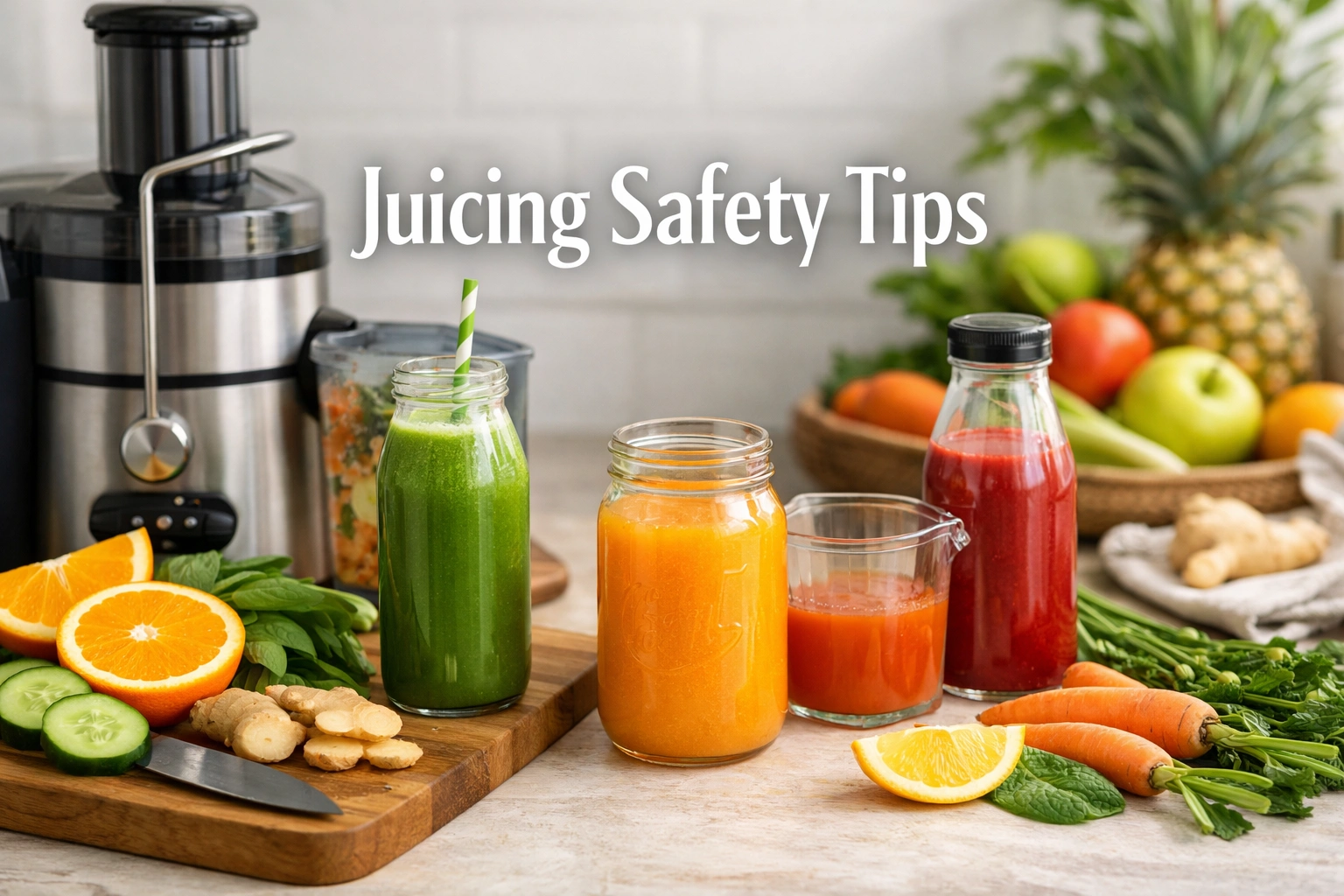 Juicing Safety Tip