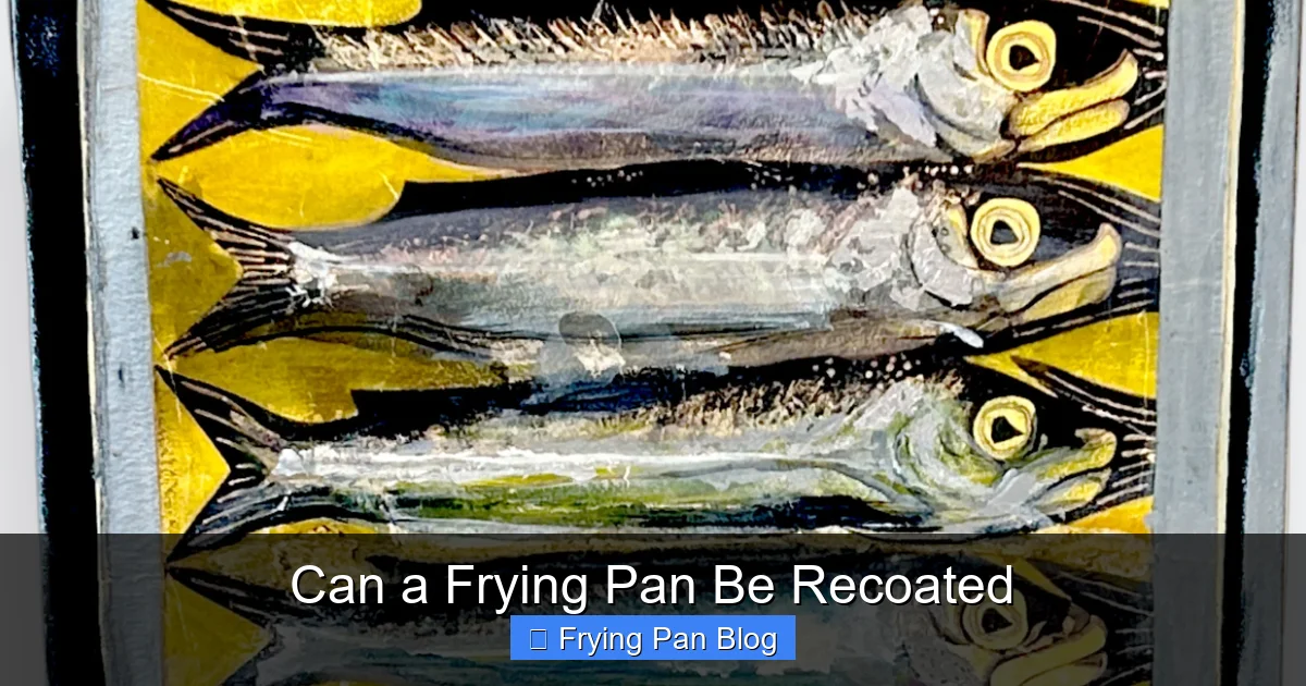 Can a Frying Pan Be Recoated