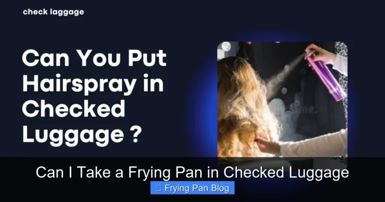 Can I Take a Frying Pan in Checked Luggage