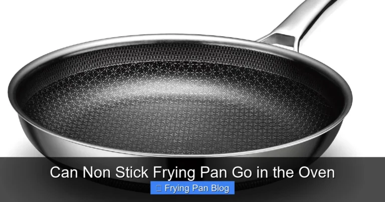 Can Non Stick Frying Pan Go in the Oven