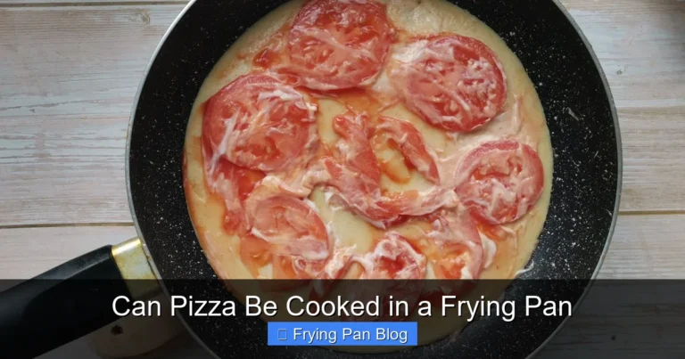Can Pizza Be Cooked in a Frying Pan