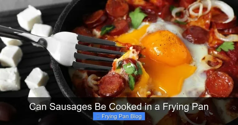 Can Sausages Be Cooked in a Frying Pan
