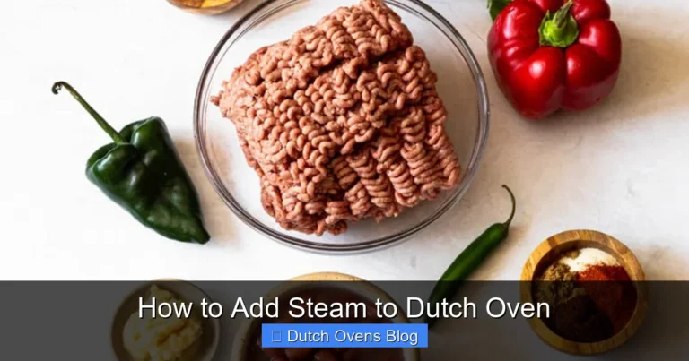 How to Add Steam to Dutch Oven