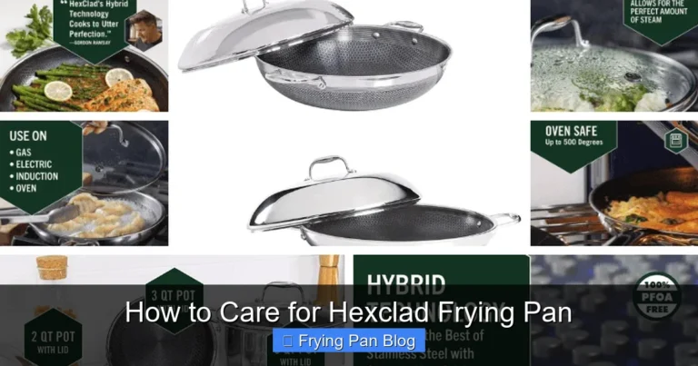 How to Care for Hexclad Frying Pan
