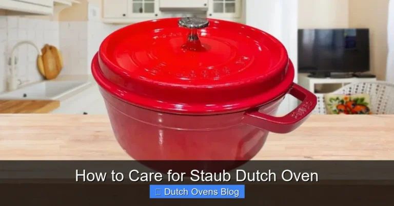 How to Care for Staub Dutch Oven