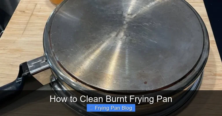How to Clean Burnt Frying Pan