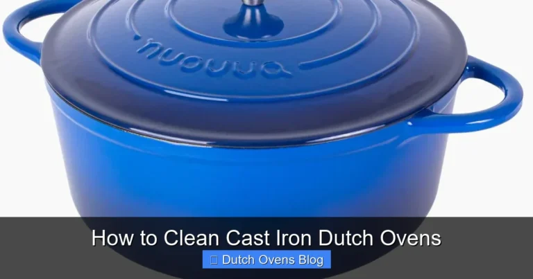 How to Clean Cast Iron Dutch Ovens