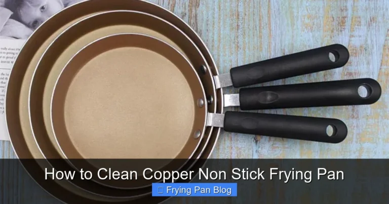 How to Clean Copper Non Stick Frying Pan