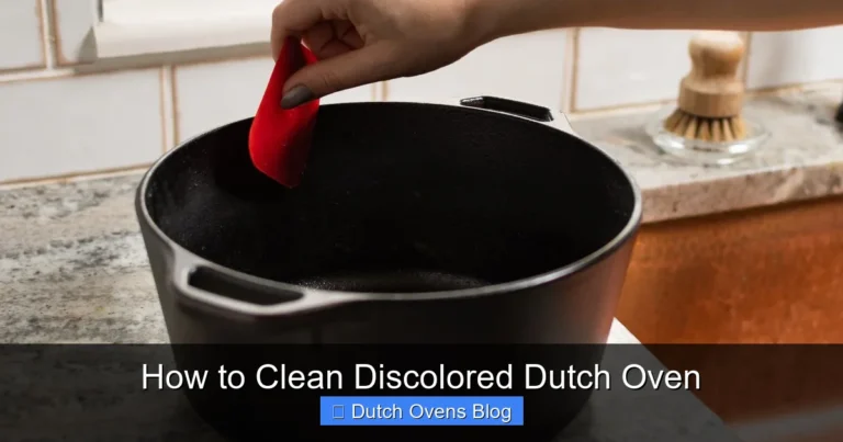 How to Clean Discolored Dutch Oven