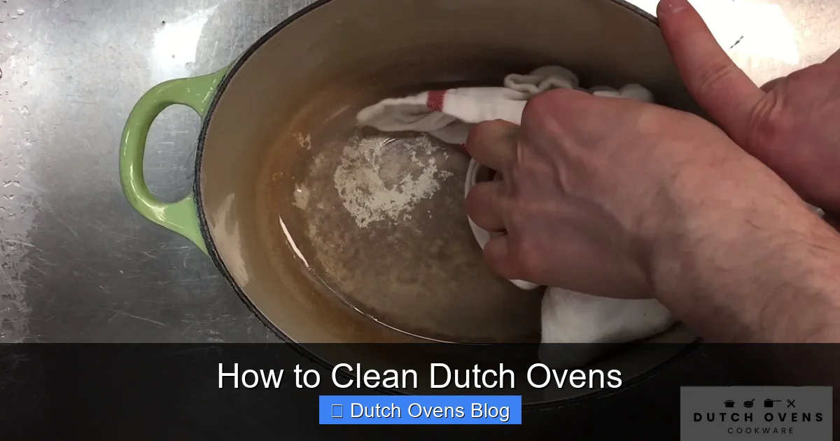 How to Clean Dutch Ovens