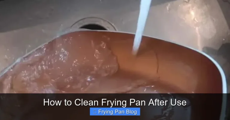 How to Clean Frying Pan After Use