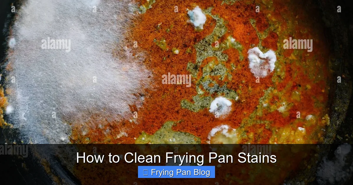 How to Clean Frying Pan Stains | RecipesPalette