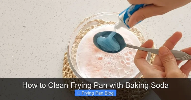 How to Clean Frying Pan with Baking Soda