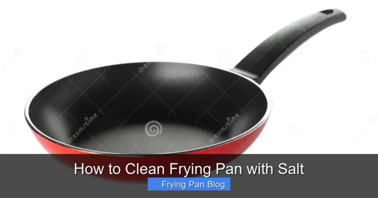 How to Clean Frying Pan with Salt