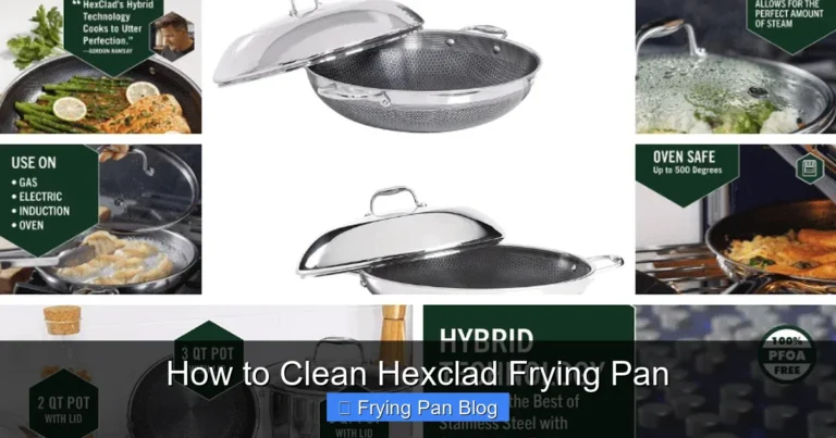 How to Clean Hexclad Frying Pan